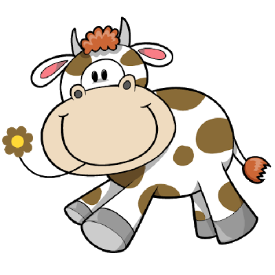 400x400 Cartoon Clipart Farm Animal