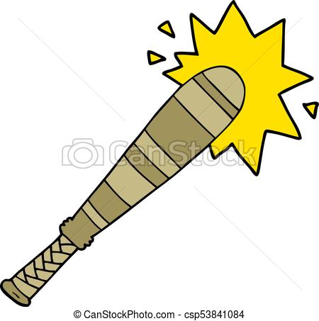 450x453 Cartoon Baseball Bat Hitting Vector