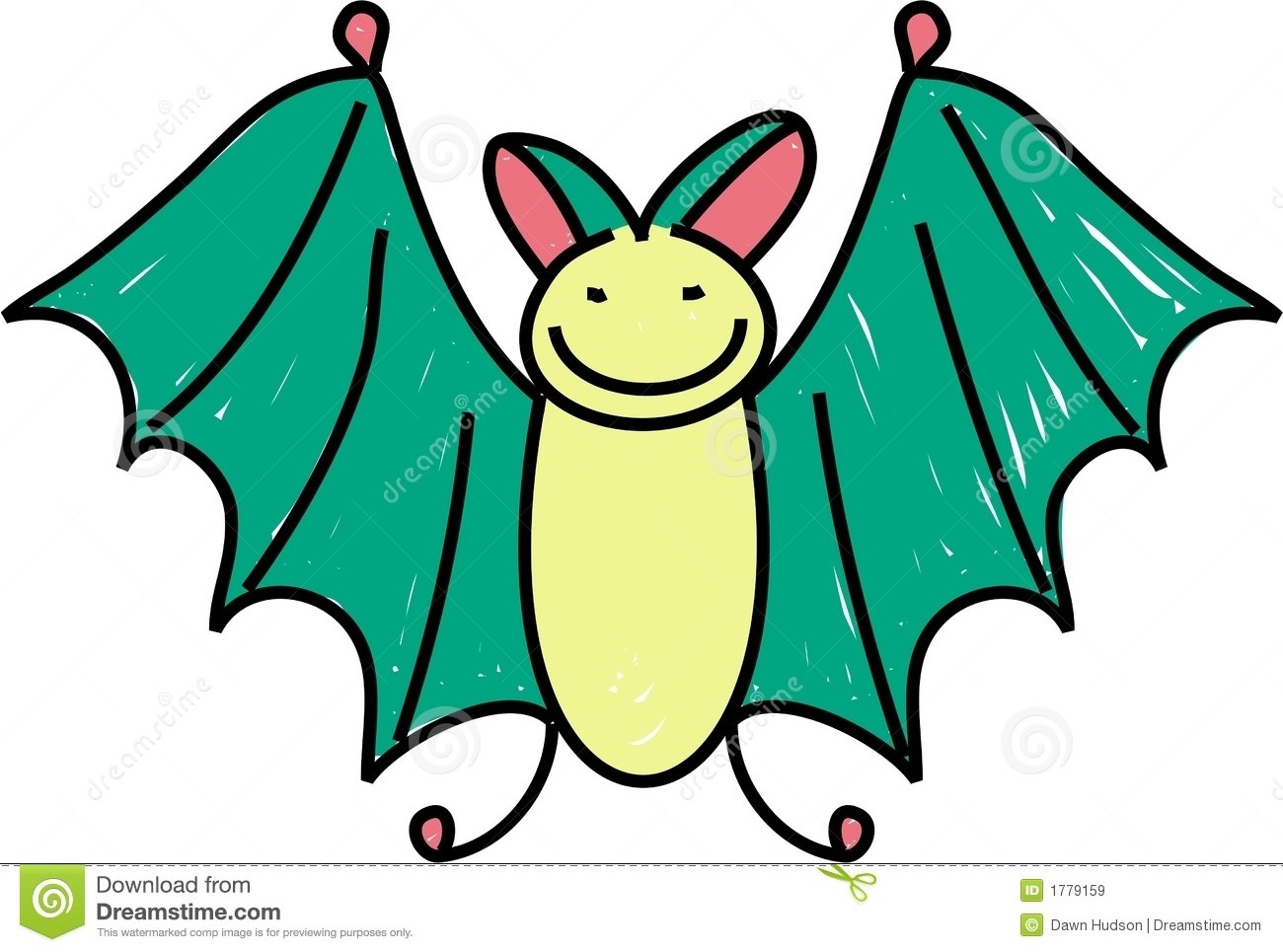 1300x965 Cute Bat Clipart