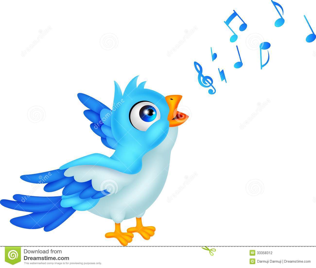 1300x1102 Singing Birds Clipart