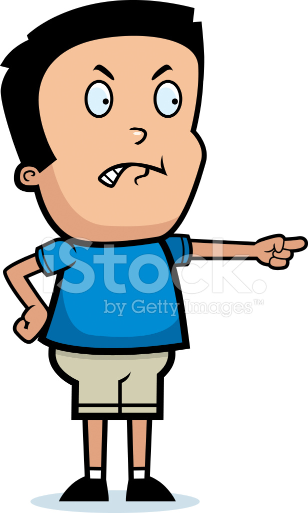 616x1024 Cartoon Boy Angry Stock Vector