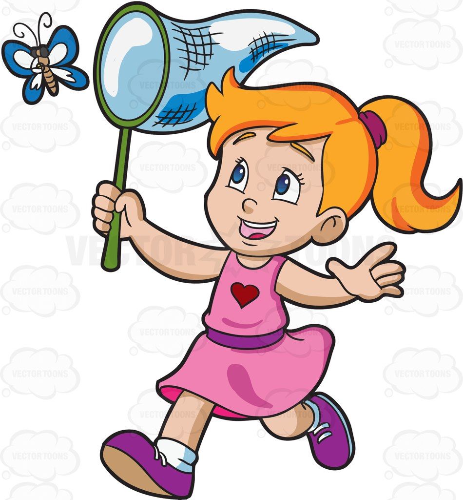 950x1024 A Young Girl Trying To Catch A Pretty Butterfly Butterfly