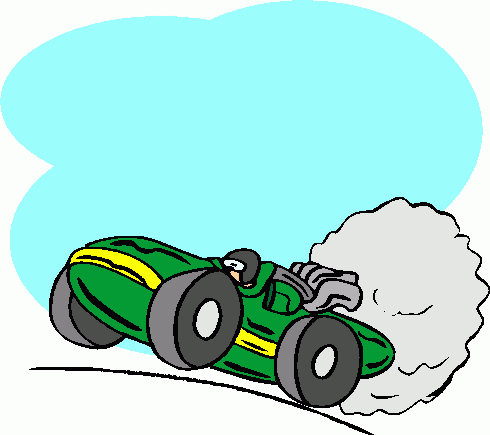490x435 Race Car Clipart