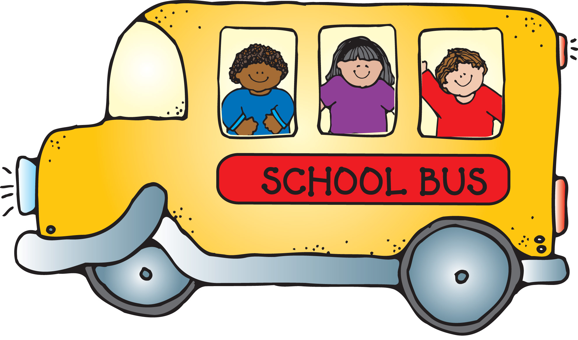 1983x1167 Animated School Bus Clipart