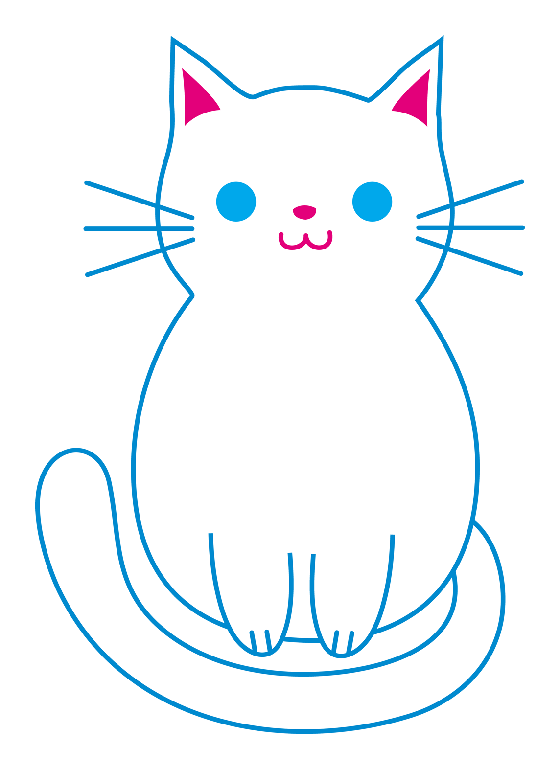 1144x1572 Clip Art Cartoon Cat Clip Art