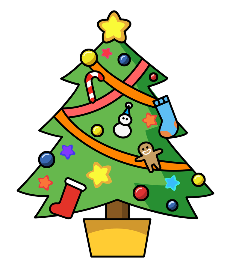 768x887 Merry Christmas Clip Art 2017