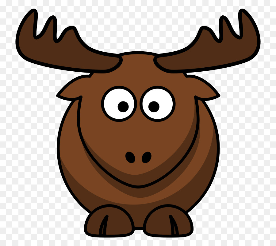 900x800 Elk Cartoon Clip Art