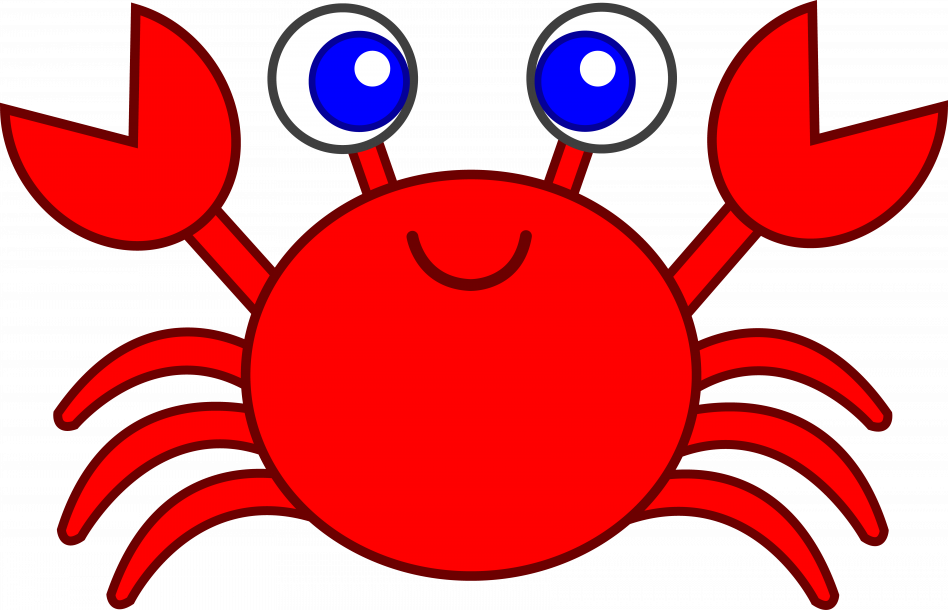 948x610 Best Crab Clipart Cute Cartoon Pictures Cartoons Free Blue Aksfm
