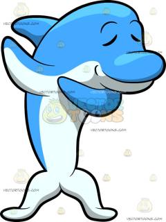 240x320 Cartoon Dolphin Clipart Desktop Backgrounds