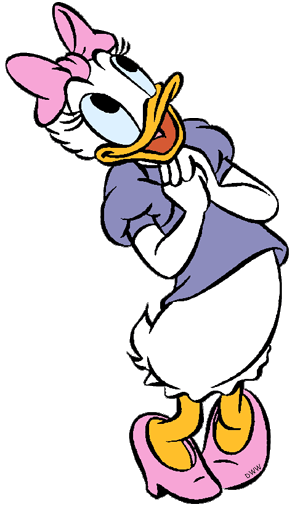 300x512 Daisy Duck Clip Art Disney Clip Art Galore