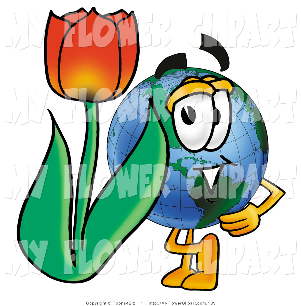1024x1044 Cliprt Of World Earth Globe Mascot Cartoon Character