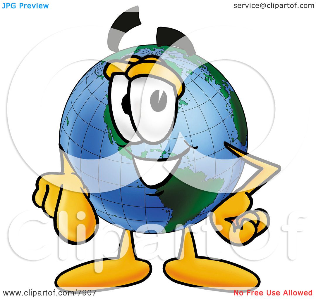 1080x1024 Clipart Picture Of A World Earth Globe Mascot Cartoon Character