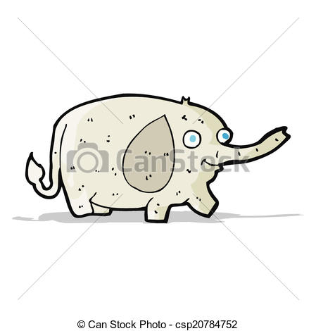 449x470 Cartoon Funny Little Elephant Clipart Vector