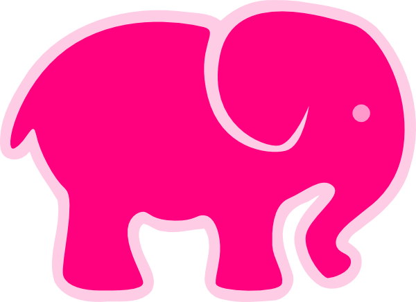 600x436 Image Of Elephant Clipart Outline