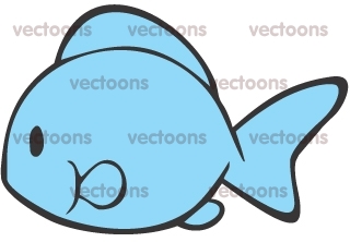 320x222 Simple Cartoon Fish Free Download Clip Art