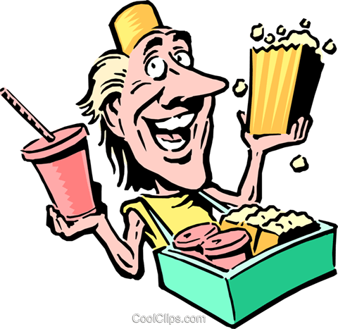 480x467 Cartoon Food Vendor Royalty Free Vector Clip Art Illustration