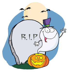 281x300 Ghost Clipart Grave Yard