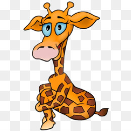 260x260 Baby Giraffes Cartoon Clip Art