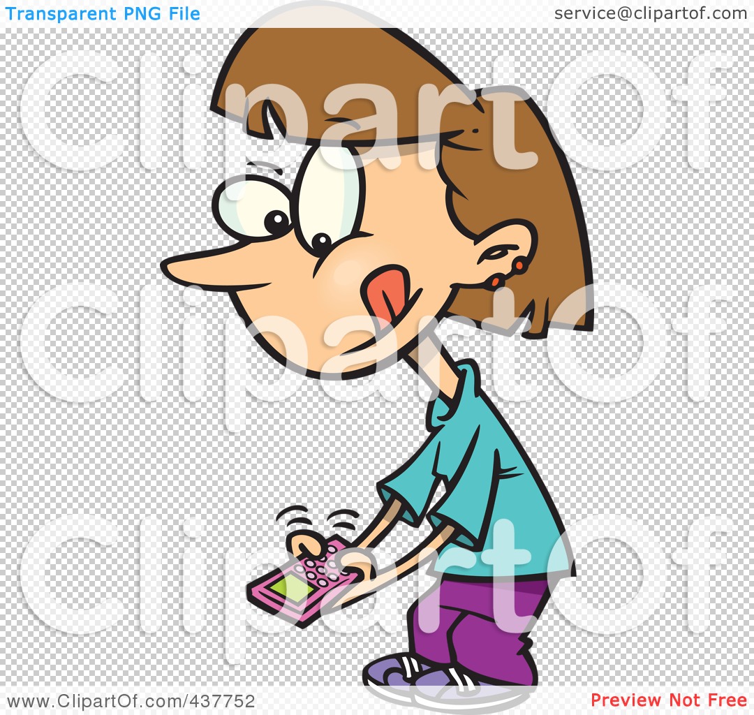 1080x1024 Royalty Free (Rf) Clip Art Illustration Of A Little Cartoon Girl