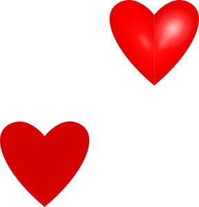 288x300 Cartoon Hearts Tatoos Love Hearts Clip Art