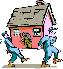 248x273 Moving House Clipart