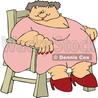 400x400 Fat People Cartoon