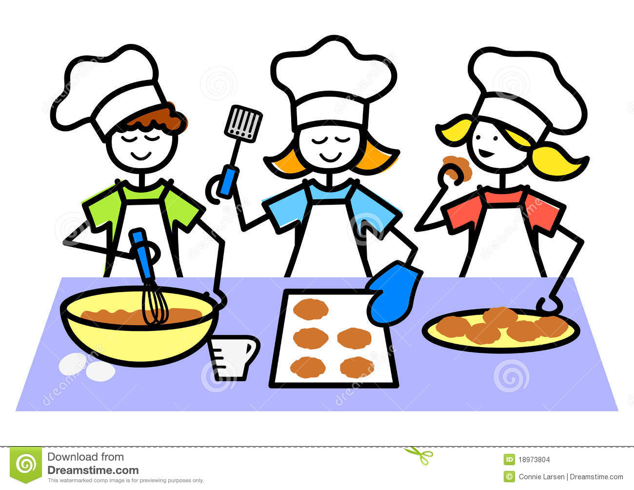 1300x1005 Cartoon Baking Clipart