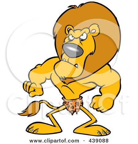 450x470 Royalty Free (Rf) Clip Art Illustration Of A Cartoon Sleeping Lion