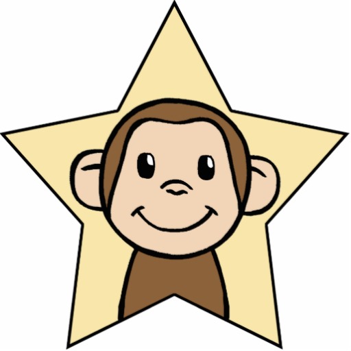 512x512 Image Of Cute Monkey Clipart
