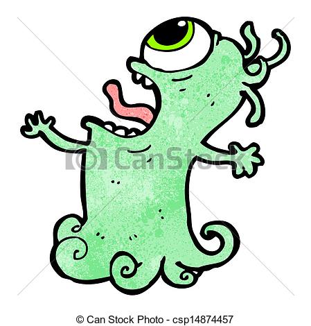 449x470 Cartoon Crazy Monster Clipart Vector