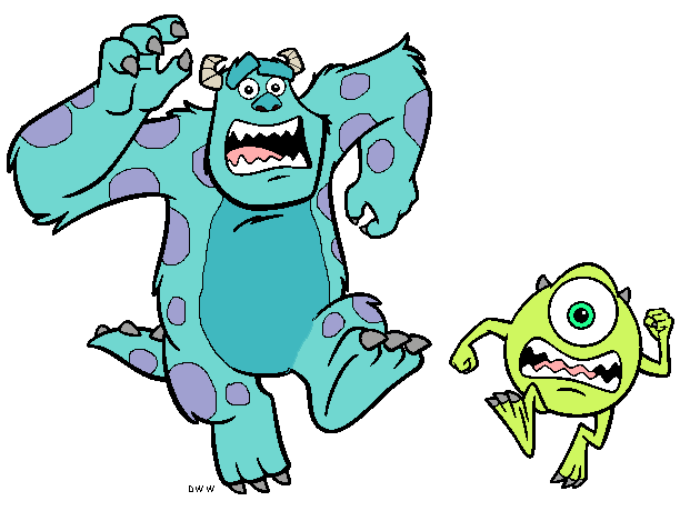 612x460 Monsters, Inc. Clip Art Disney Clip Art Galore