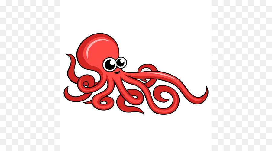 900x500 Octopus Cartoon Drawing Animation Clip Art