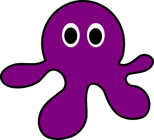 600x546 Octopus Clip Art