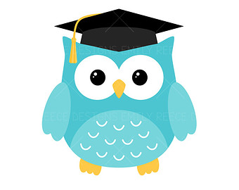 340x270 Clipart Of Owl With Graduation Cap