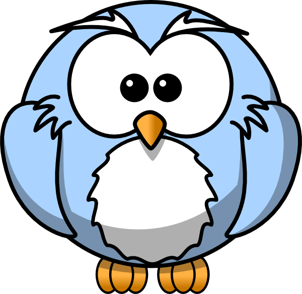 600x585 Cartoon Owl Clipart