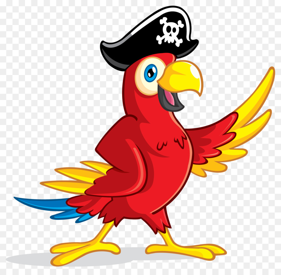 900x880 Pirate Parrot Clip Art