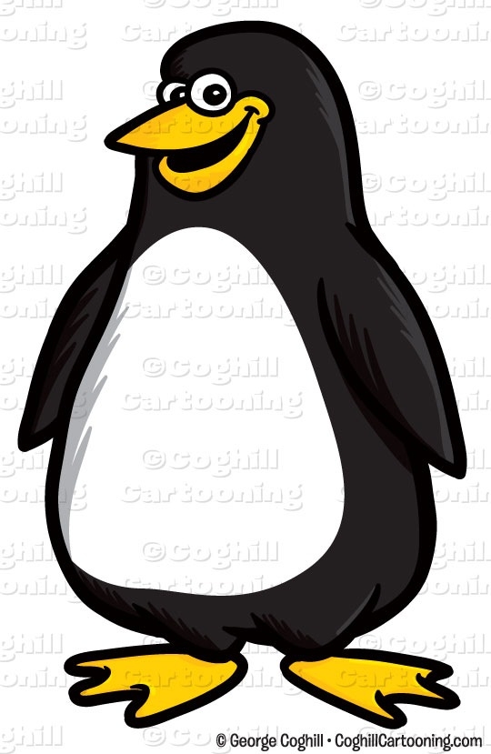 540x829 Penguin Clipart No Background
