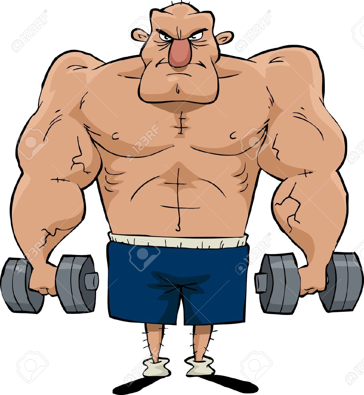 1196x1300 Clipart Muscluar Man