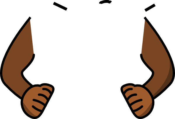 600x410 Clip Art Cartoon Arms Clipart