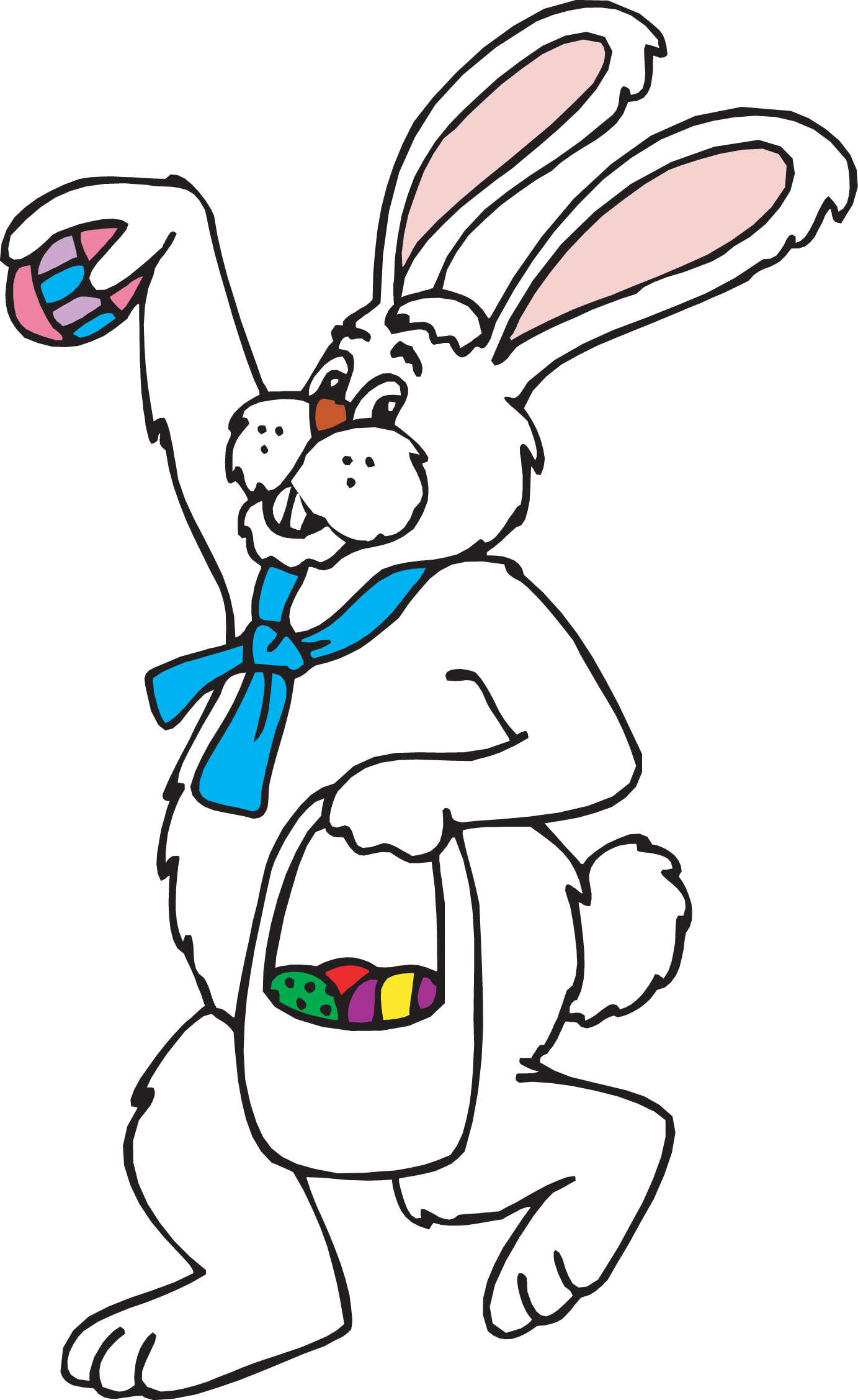 1383x2254 Easter Bunny Clipart Black And White Free Easter Clip Art 2018