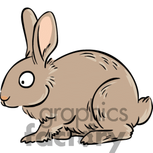 300x300 Animated Rabbit Clipart