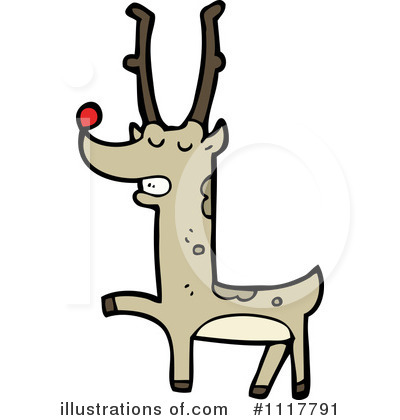 400x420 Reindeer Clipart