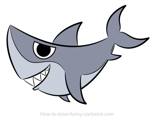 510x400 Mako Shark Clipart Cartoon