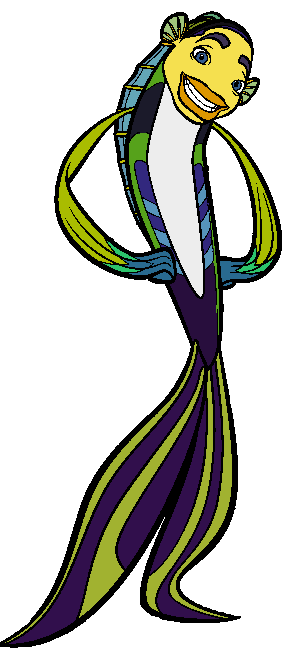 287x653 Shark Tale Clip Art Cartoon Clip Art
