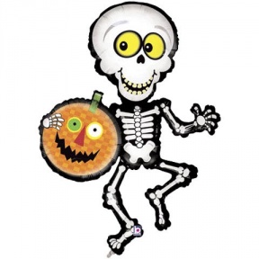 288x288 Halloween Skeleton Clipart