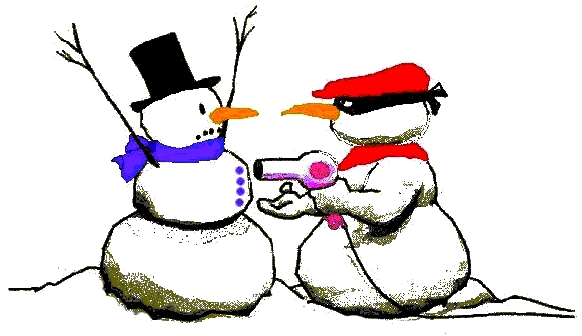 Cartoon Snowman Clipart