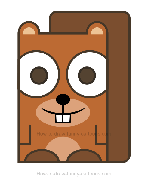 492x619 Squirrel Clipart