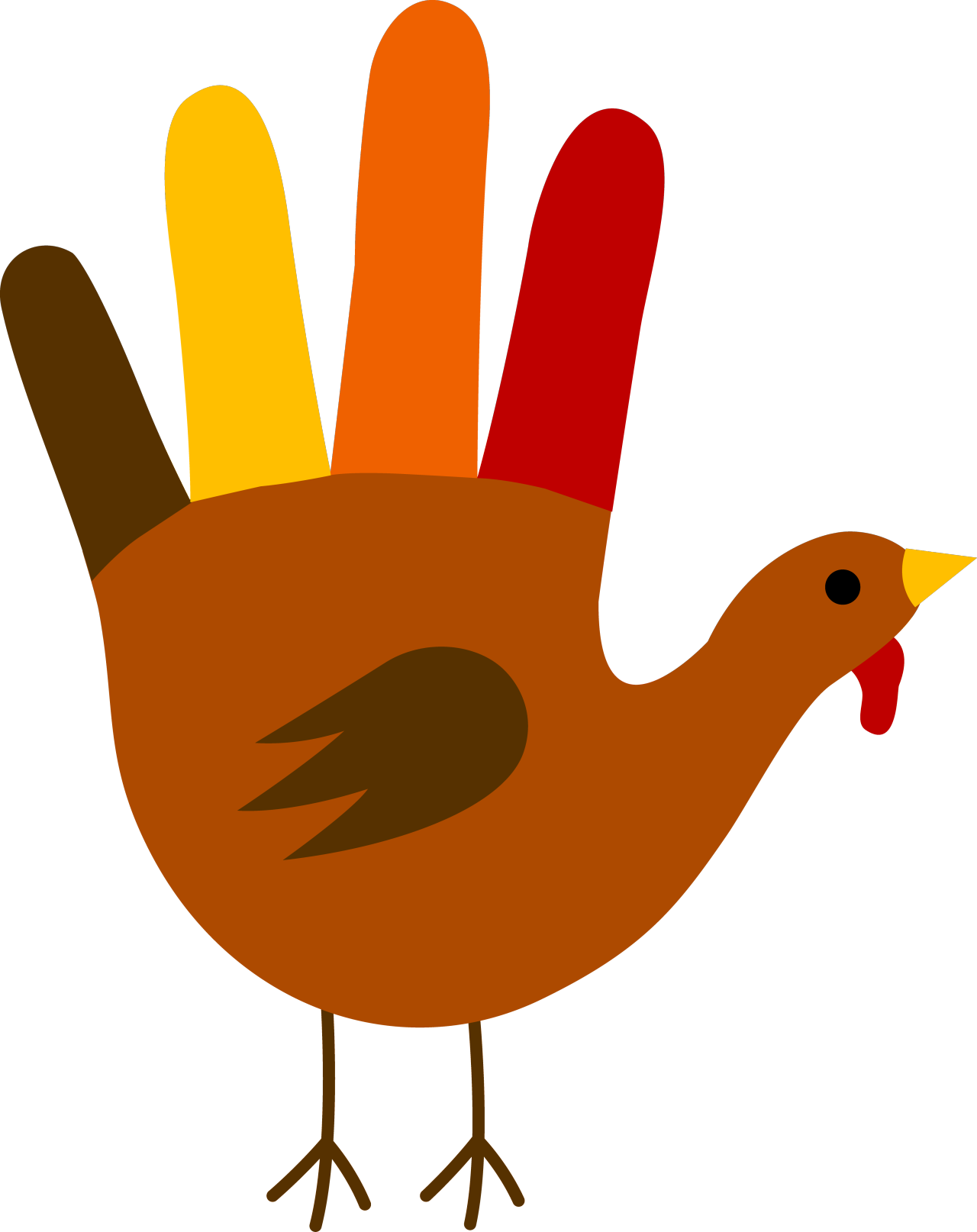 1280x1614 Cute Turkey Clipart Free Collection