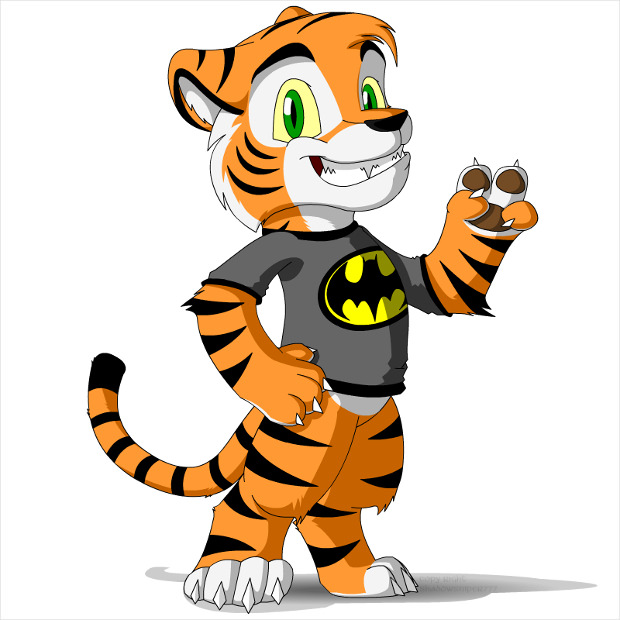 620x620 Tiger Clipart School