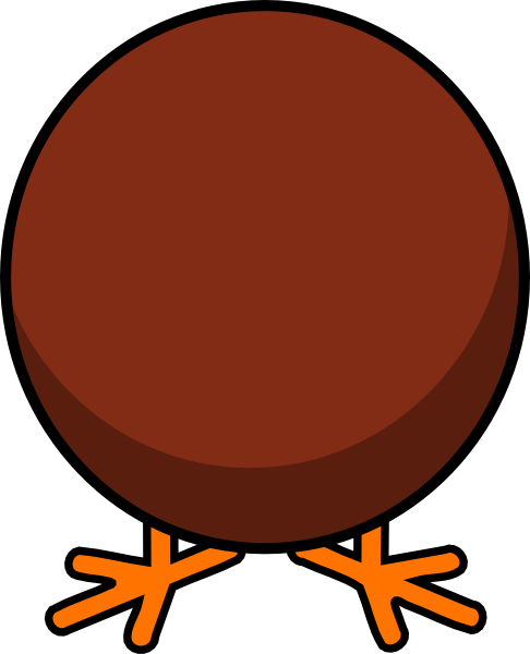 486x600 Animated Turkey Clipart